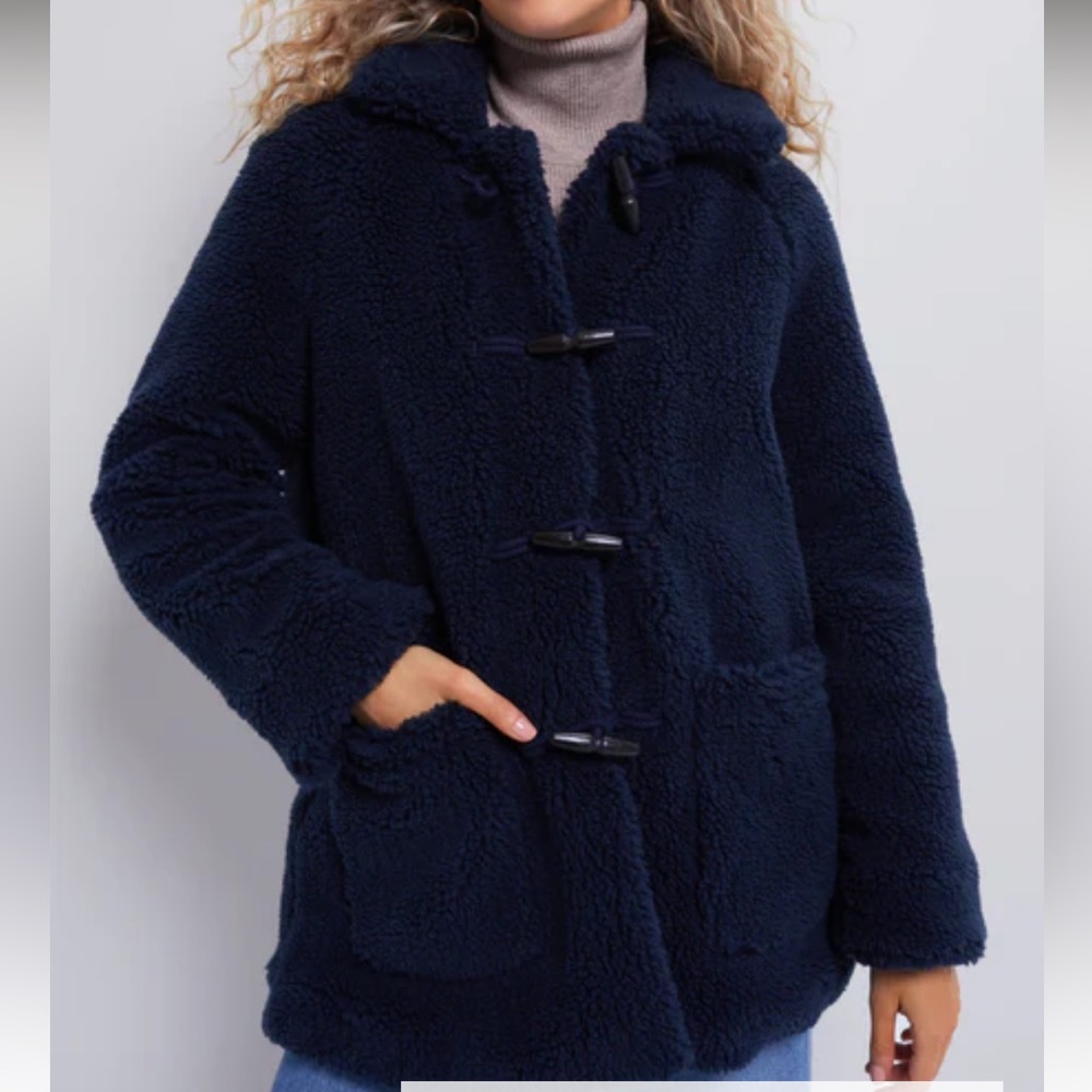 Kule The Brooks Faux Shearling Coat